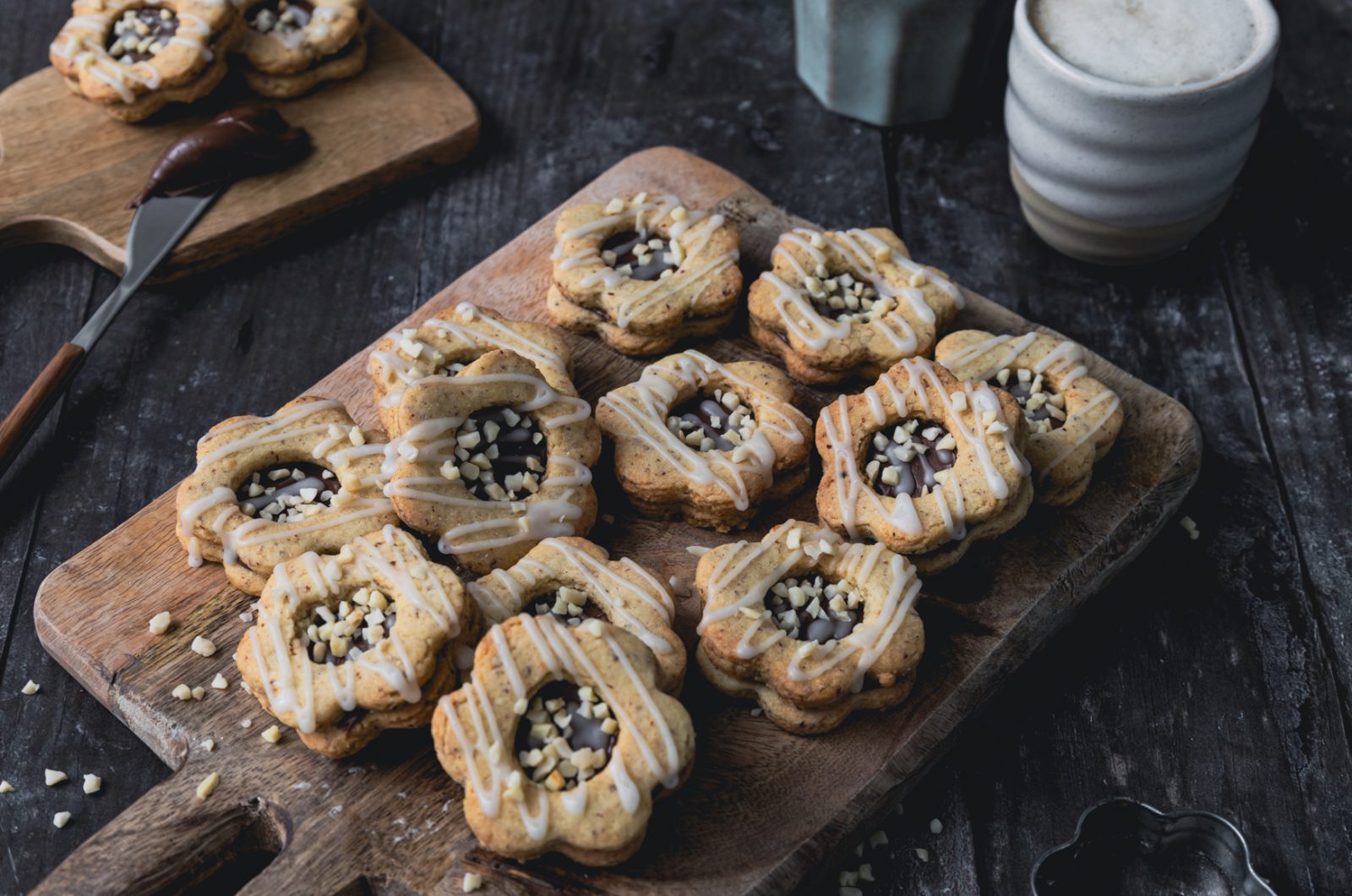 Vegane Giotto-Plätzchen