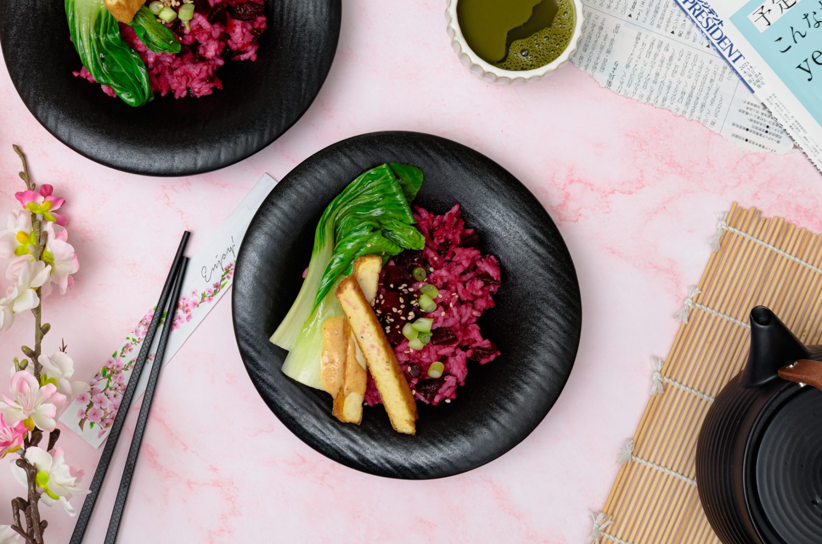 Japanische Blütenzauber-Bowl