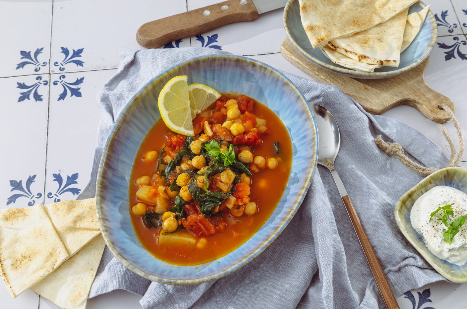 Kichererbsen-Gemüse-Eintopf