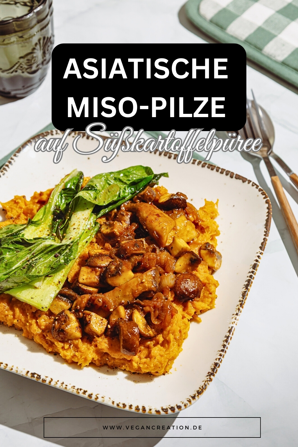 Asiatische Miso-Pilze