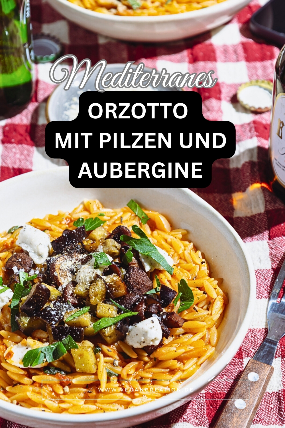 Mediterranes veganes Orzotto