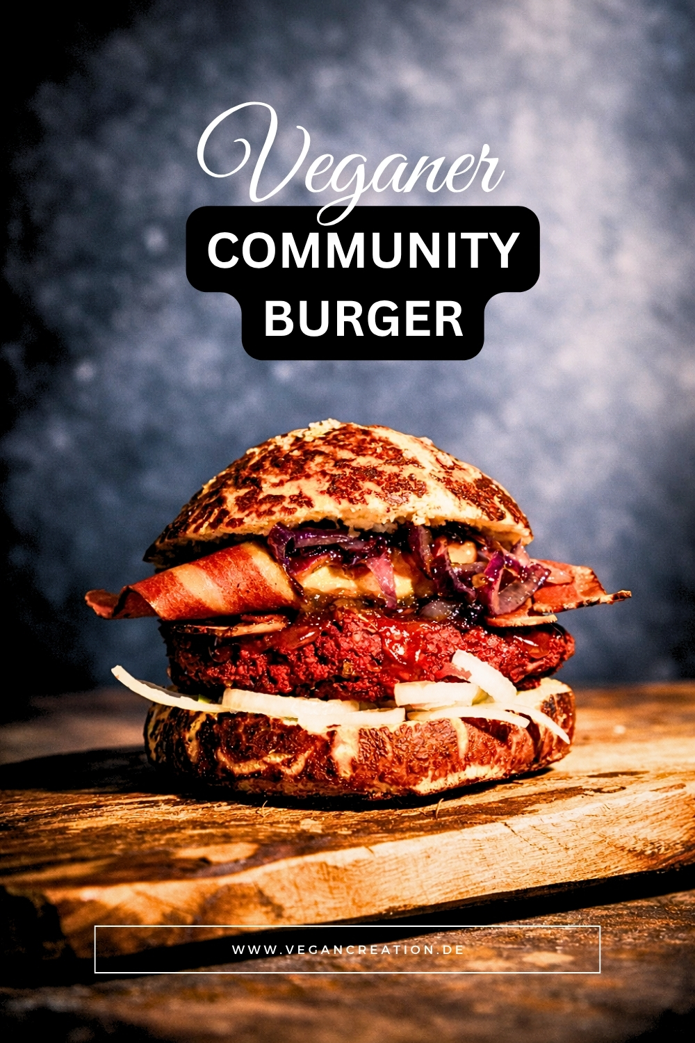 Veganer Community-Burger by vegancreation Foodblog