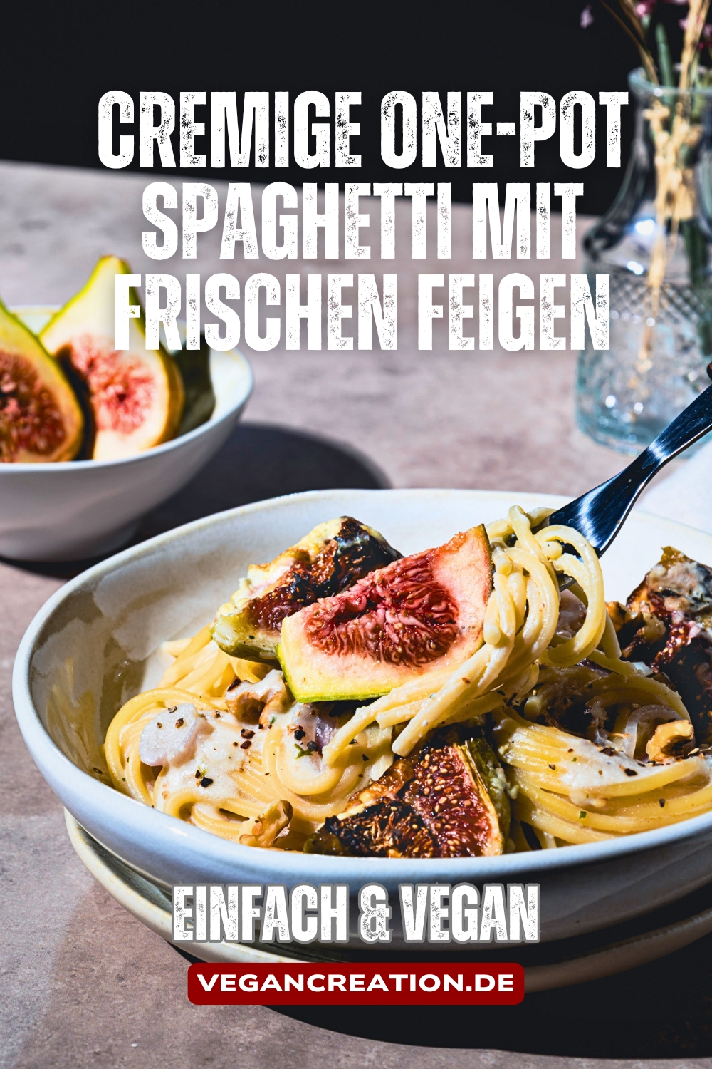 Vegane One-Pot Spaghetti mit Feigen_vegancreation