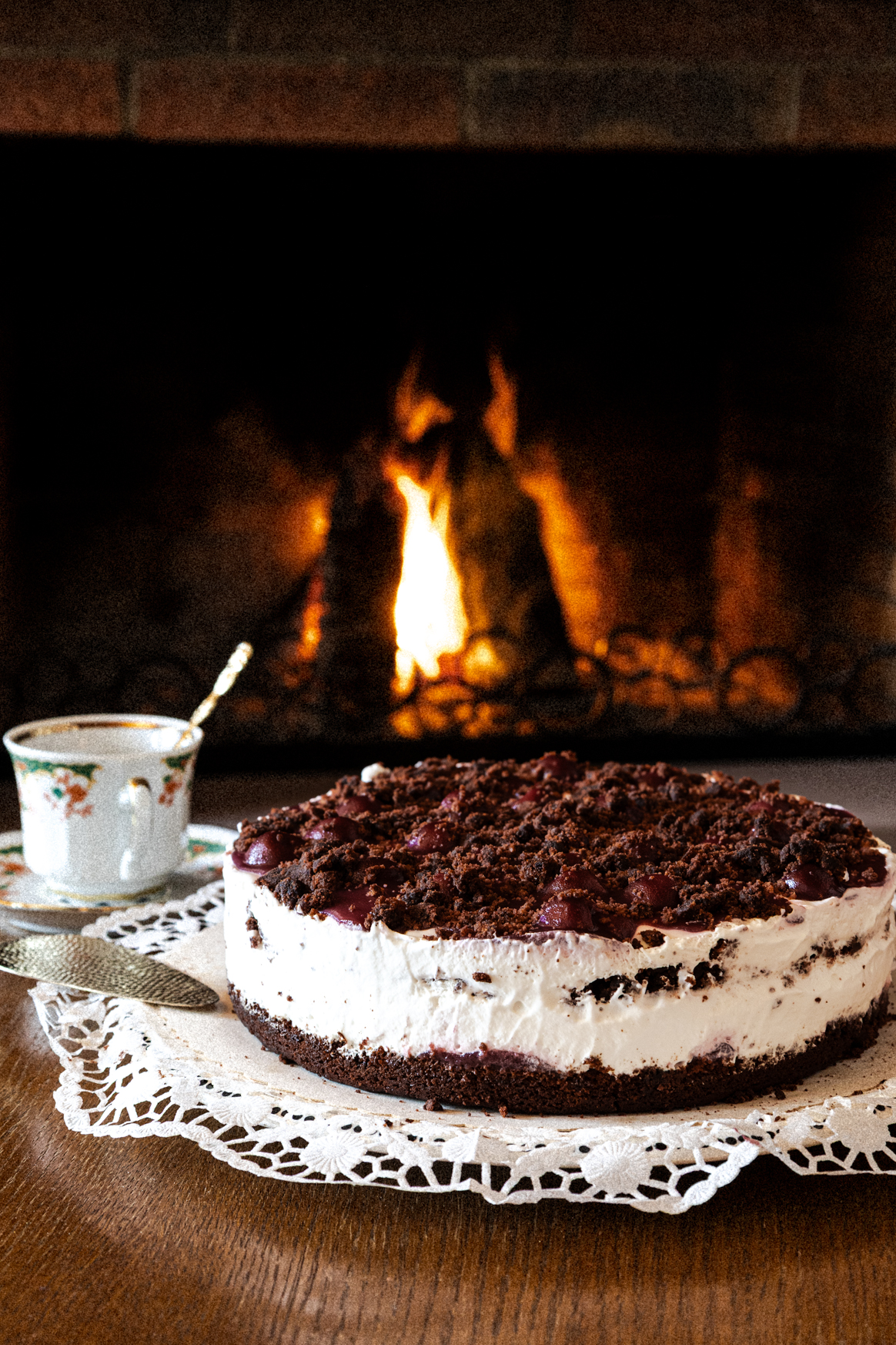 Vegane Schwarzwälder Kirschtorte